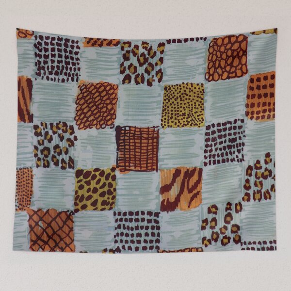 Item preview, Animal Skins Patchwork designed and sold by Leslie Rogers Todder.