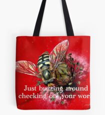 Moderating Image Only Tote Bag