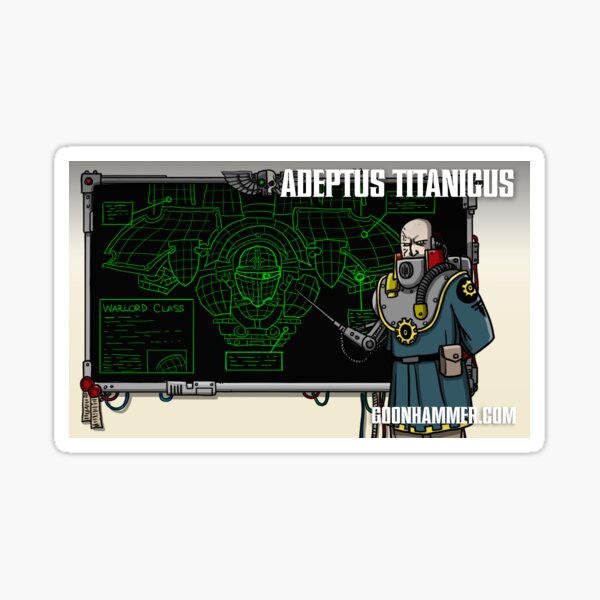 Titanicus Goonhammer Sticker