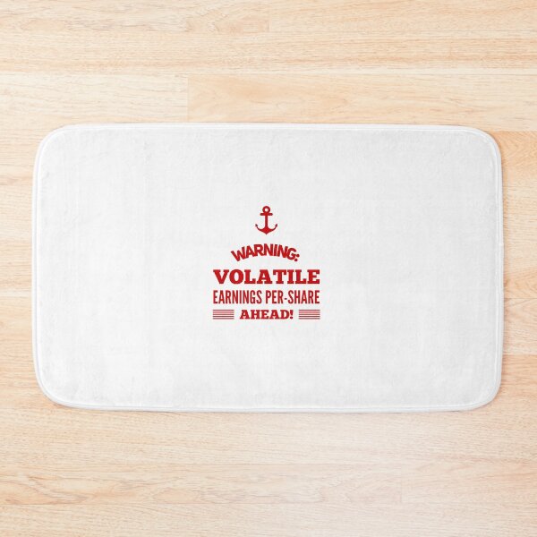 Item preview, Warning:  Volatile Earnings Per-Share Ahead! designed and sold by OfferHeat.