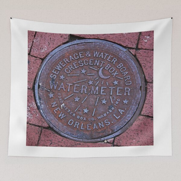Item preview, Water Meter New Orleans designed and sold by lucienchip.