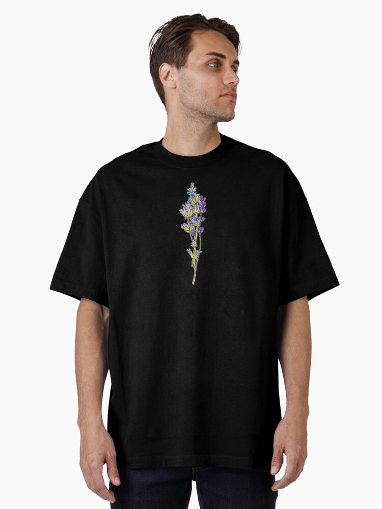 Thumbnail 1 of 7, Oversized T-Shirt, English Lavender Bundle designed and sold by sofruity.