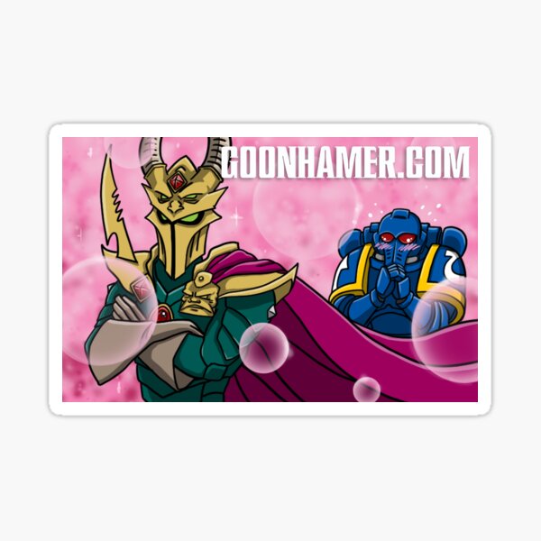 DRUKHARI ARCHON SEMPAI GOONHAMMER Sticker
