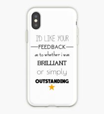 Rachel Berry brilliant or outstanding? iPhone Case