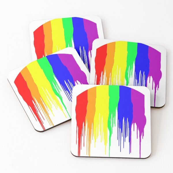 Item preview, chroma dripping pride designed and sold by Foxlindesigns.