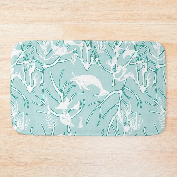Item preview, Nautical Toile de Jouy Aqua designed and sold by susycosta.