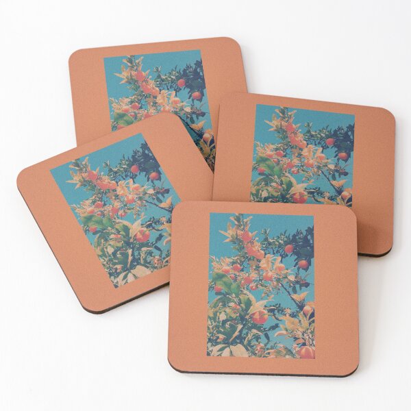Item preview, orange aesthetic summer plants phone case sticker designed and sold by kaledabean.