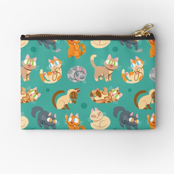 Whole Lotta Cat (Natural version) Zipper Pouch