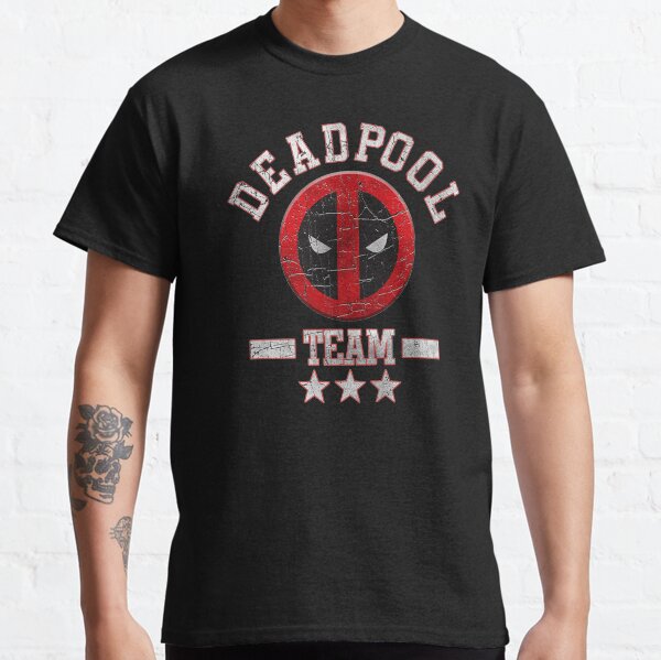 Funny Gifts Deadpool's Team Three Stars Classic T-Shirt