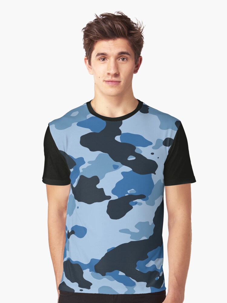 Light blue hot sale camo shirt