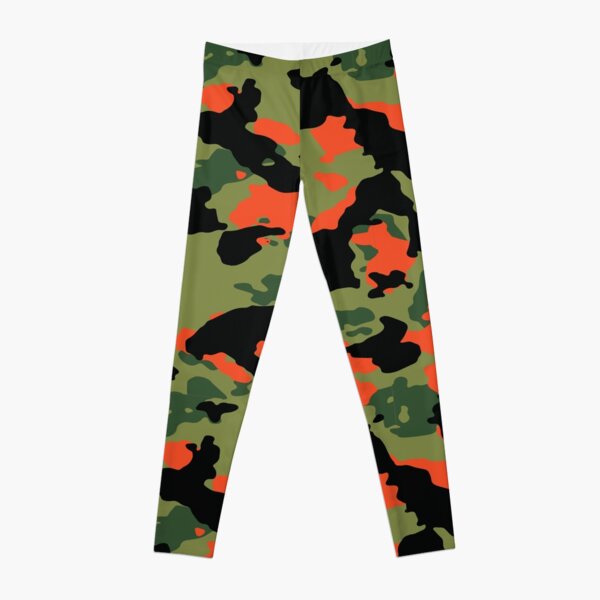 Camo Powered Leggings – Black Bulk