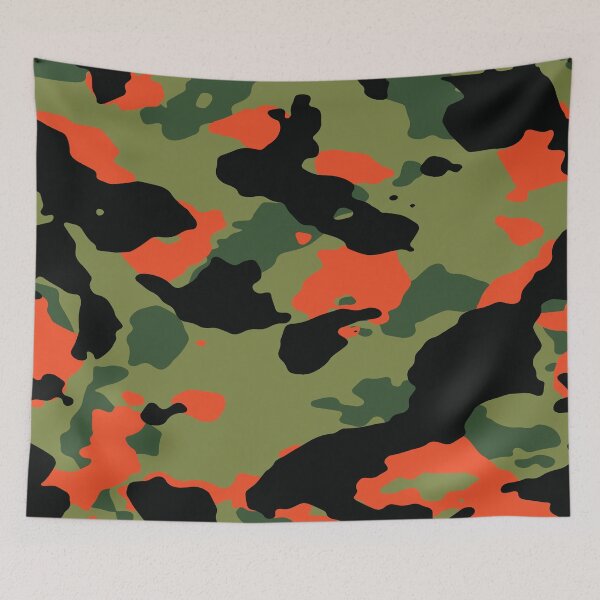 Item preview, Orange and Green Camo designed and sold by Brian Kroijer.