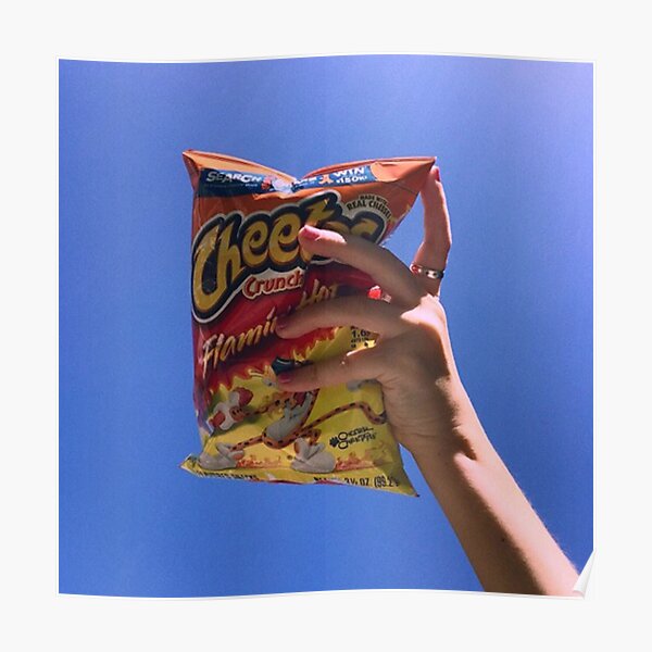 Clairo - Flaming Hot Cheetos Album Cover Poster