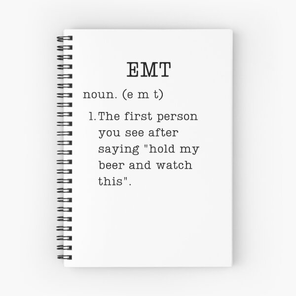 Item preview, Funny EMT Definition Gift For EMTs designed and sold by WUOdesigns.