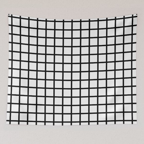 Item preview, Basic Black and White Grid designed and sold by Sharon Schwalbe.