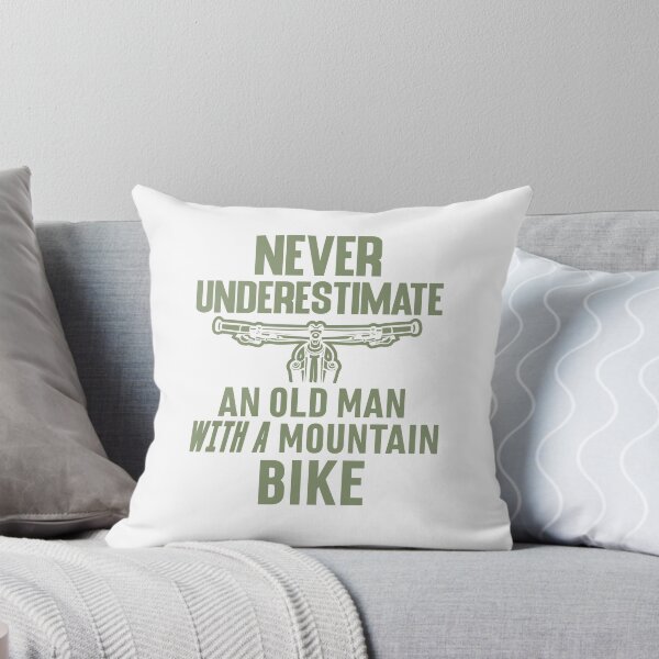 Item preview, Never Underestimate An Old Man With A Mountain Bike : funny mountain bike designed and sold by UMED :).