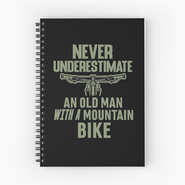 Item preview, Never Underestimate An Old Man With A Mountain Bike : funny mountain bike designed and sold by UMED :).