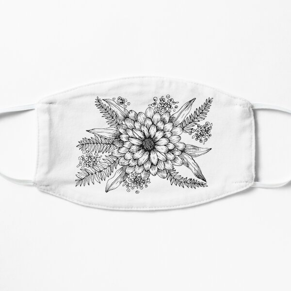 Florals & Ferns Mask