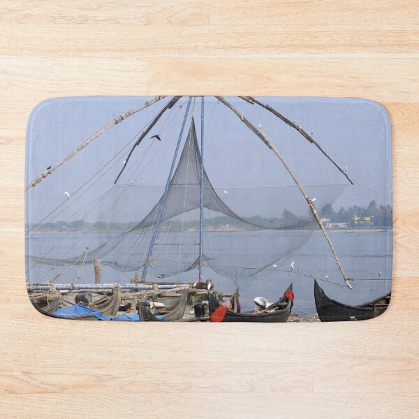 Item preview, Traditional Chinese Fishing Net Fishing Boats, Kerala, India  designed and sold by worldways.