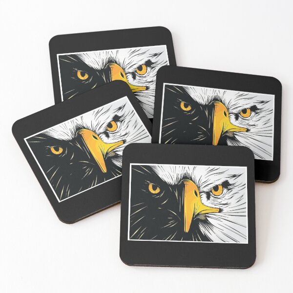 Item preview, Powerful eagle face designed and sold by mouad naouiri.