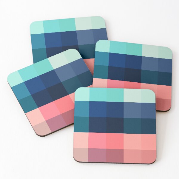 Item preview, Blue Pink Gingham designed and sold by oppositedge.