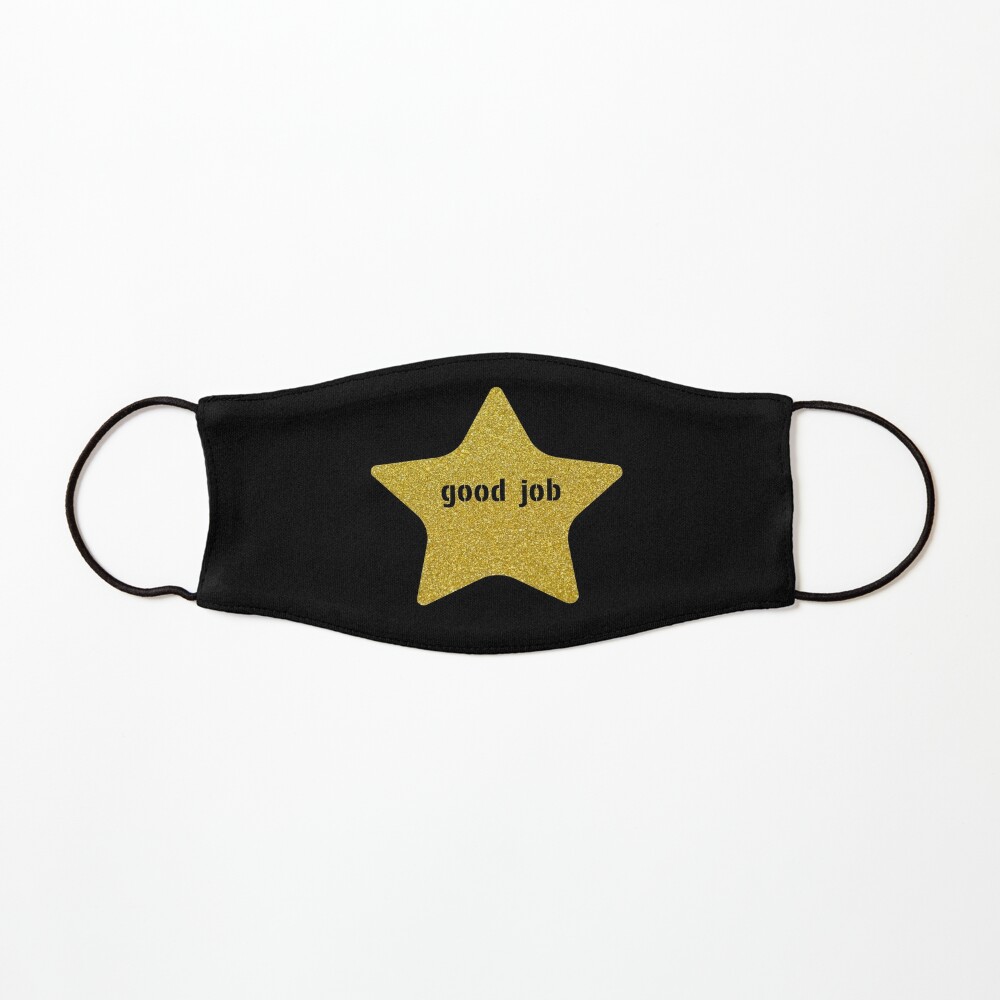 Good Job Gold Star Sticker for Sale by Mehwish