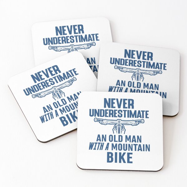 Item preview, Never Underestimate An Old Man With A Mountain Bike : funny mountain bike designed and sold by UMED :).