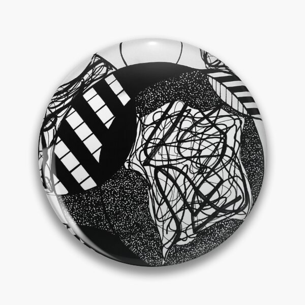 Item preview, black and white abstract designed and sold by Jenna Kettner.