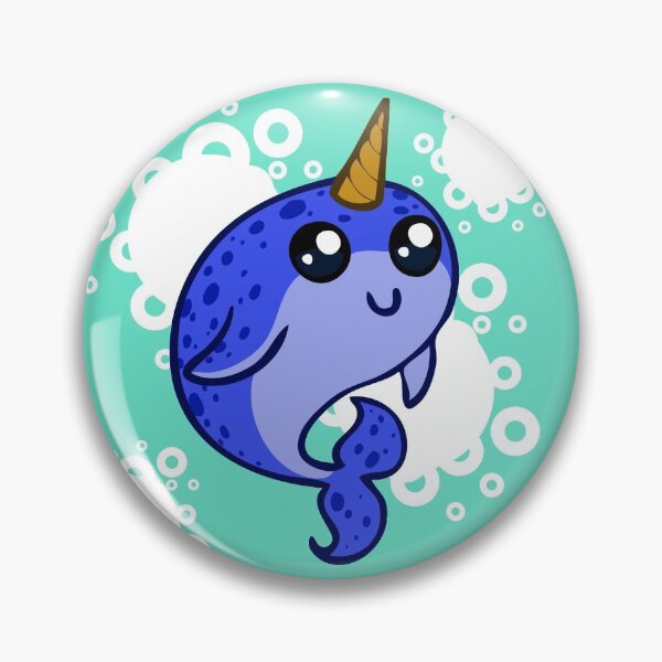Item preview, Blue Narwhal designed and sold by RainytaleStudio.