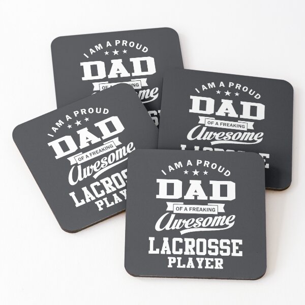 Item preview, I Am A Proud Dad Of A Freaking Awesome Lacrosse Player designed and sold by cidolopez.