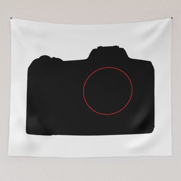 Item preview, SLR CAMERA WITH A RED LENS RING designed and sold by stevespencetv.