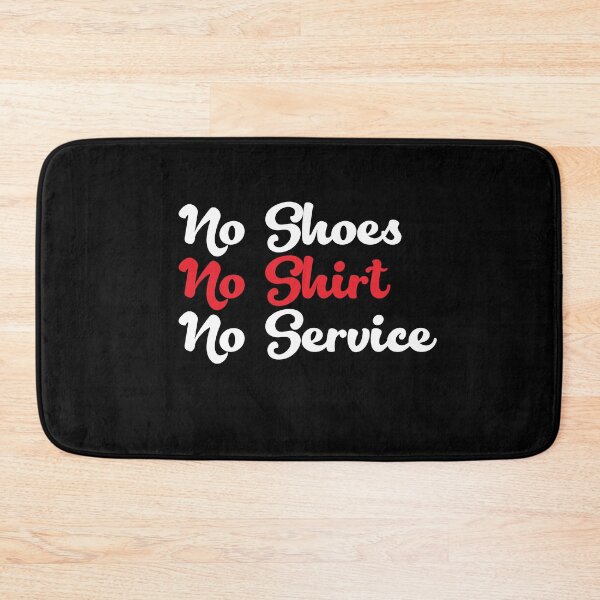 Item preview, No shirt no shoes no service Graphic T-Shirt designed and sold by soufishop.