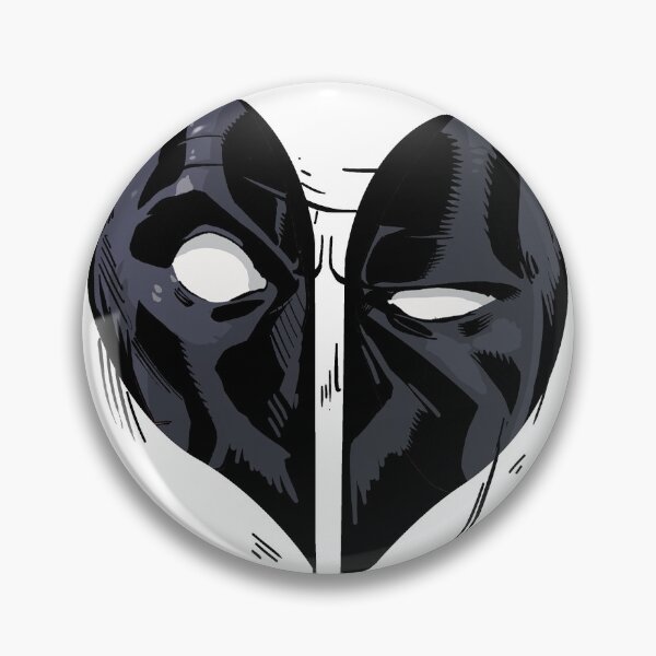 Item preview, Lover Gifts Deadpool's Heart Mask Valentines designed and sold by MichelleLeanno.