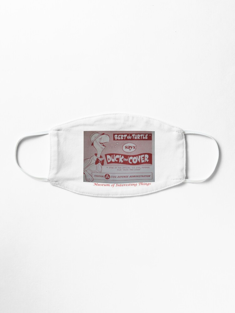 Alternate view of Duck and Cover Mask