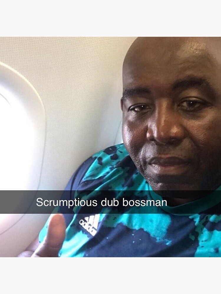 "scrumptious dub bossman" Greeting Card for Sale by DrBoujida Redbubble