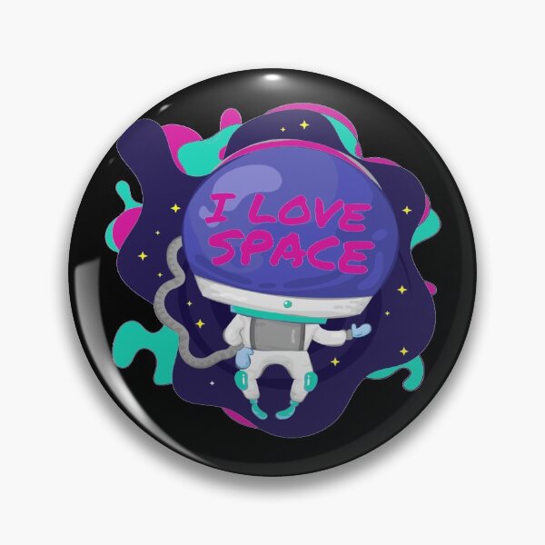 Item preview, i love space design - astronaut desiogn  designed and sold by kedesign1.