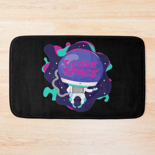 Item preview, i love space design - astronaut desiogn  designed and sold by kedesign1.