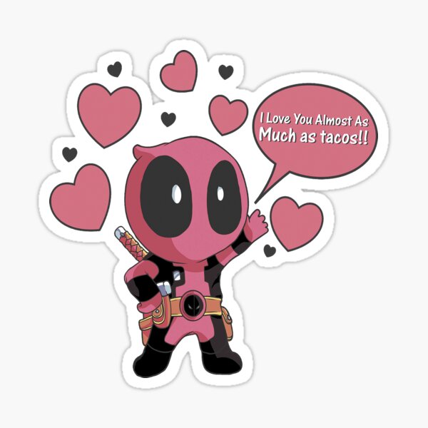 Damski Stickers Redbubble - roblox deadpool mask decal