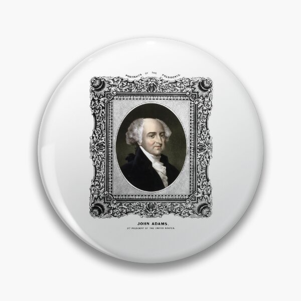 Artikelvorschau, Präsident John Adams Portrait entworfen und verkauft von warishellstore.