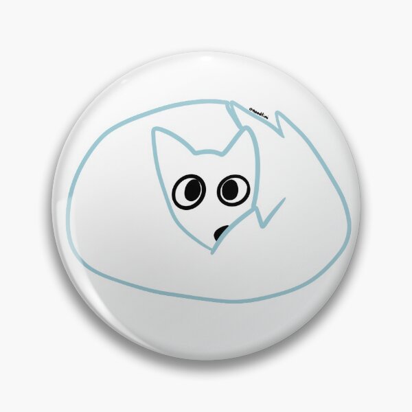 Artikelvorschau, Arctic Fox Fluffball entworfen und verkauft von noodlini.