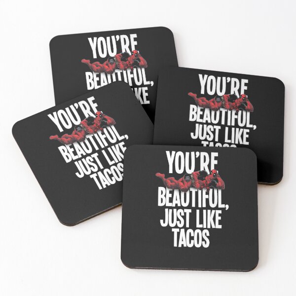 Item preview, Mens Best Deadpool's Beautiful Just Like Tacos designed and sold by MichelleLeanno.