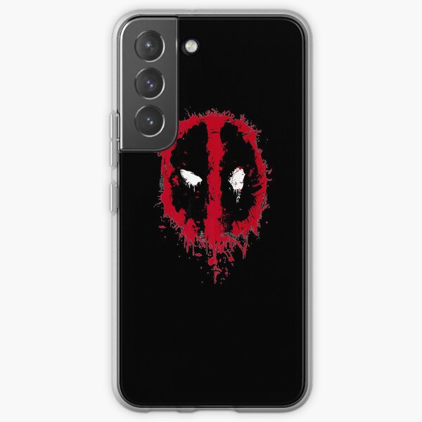 Mens Best Deadpool's Splatter Icon Graphic Samsung Galaxy Soft Case