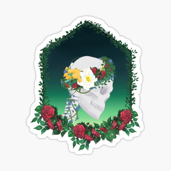 A pretty little death Sticker