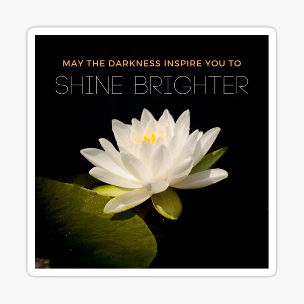 Shine Brighter Sticker