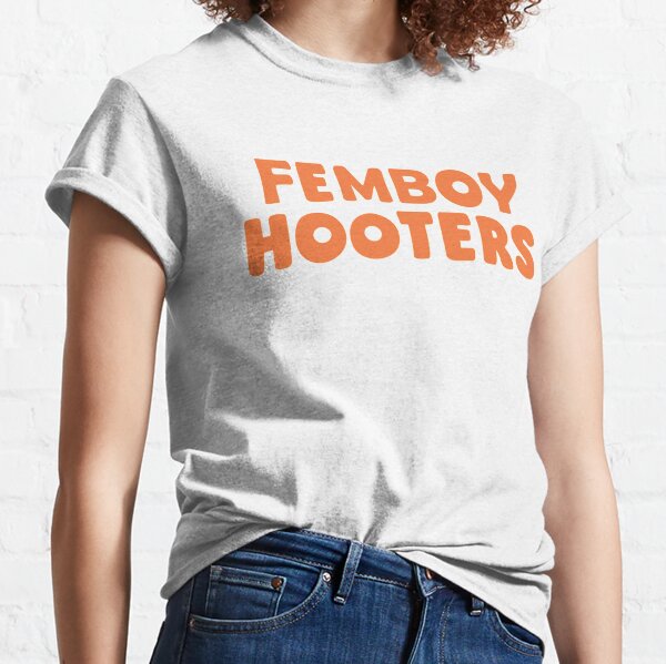 Femboy Hooters 100% Recycled T-shirt Femboy Clothes Weeb Femboys