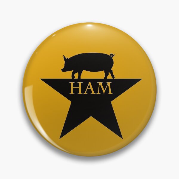 Item preview, A Ham on a Star designed and sold by ShikitaMakes.