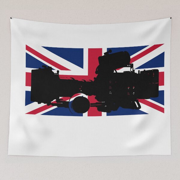 Item preview, BRITISH CAMER OPERATOR STICKER designed and sold by stevespencetv.