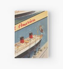 Weinleseplakat - Cunard Notizbuch