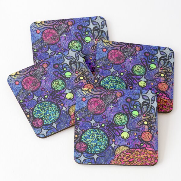 Item preview, Riotous Color in the Vacuum designed and sold by LauraAnneWelle.
