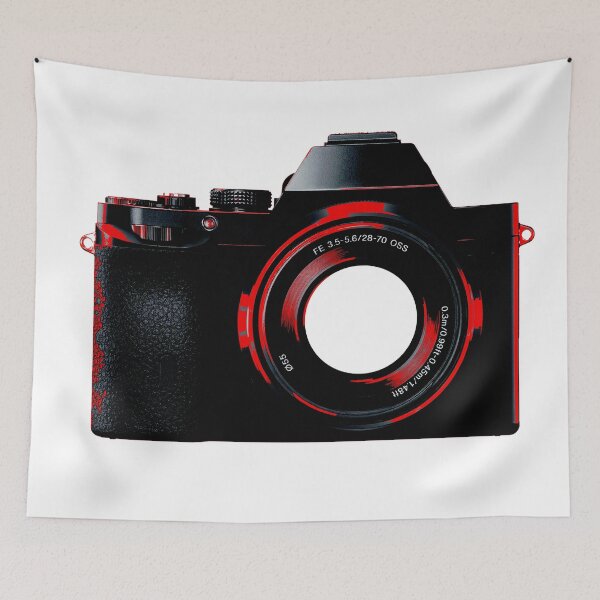 Item preview, Mirrorless Still Camera in Red designed and sold by stevespencetv.